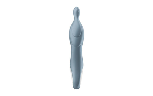 SHOP Satisfyer  A-mazing 2 Vibrator - Grey Duchess and Daisy Australia Prepare to get A-mazed!&nbsp; The Satisfyer A-mazing 2 Vibrator is designed to maximize your pleasure. It features two strong motors and a unique tip for targeted A-spot stimulation, located higher than the G-spot along the front vaginal wall. Enjoy deep and unexplored stimulation that's easy to control with its ring handle, made of smooth silicone and waterproof for a comfortable and safe experience