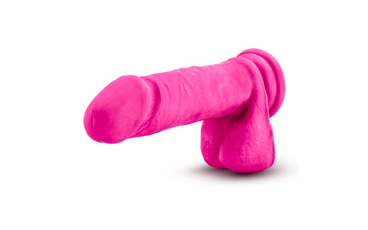 Au Naturel Bold | Hero Dildo Pink - 8 Inch Duchess and Daisy Australia How BOLD are you feeling today? The Au Naturel Bold Beefy is ready to delight you...and fill you. This thick dildo has an imposing girth-but an average length for more comfort. Handcrafted using Sensa Feel dual density technology, the Au Naturel Beefy features a soft outer layer and rigid inner core 