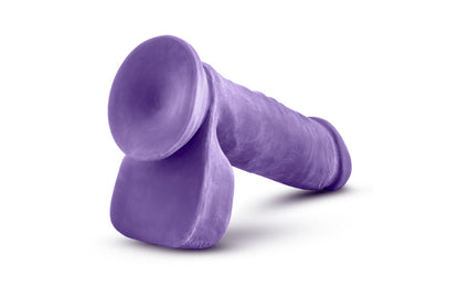 Au Naturel Bold | Hero Dildo Purple - 8 Inch Duchess and Daisy Australia How BOLD are you feeling today? The Au Naturel Bold Beefy is ready to delight you...and fill you. This thick dildo has an imposing girth-but an average length for more comfort. Handcrafted using Sensa Feel dual density technology, the Au Naturel Beefy features a soft outer layer and rigid inner core that combine for maximum lifelike effect.