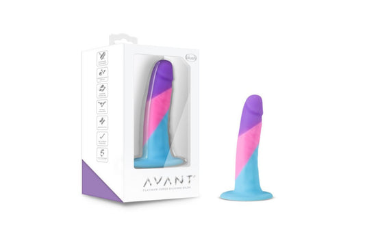 Avant | D15 Vision of Love Silicone Dildo Duchess and Daisy Australia  Modern, stylish, and beautiful meet Avant. Enjoy these unique artisanal toys knowing their natural, hand-sculpted forms were crafted with your pleasure in mind.  Great for the beginner or anal play, Avant P15 is slim, petite, and comfortable.  All Avant toys are made of body safe, pla