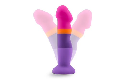 Avant D3 Summer Fling Silicone Dildo Duchess and Daisy Australia  Modern, stylish, and beautiful - meet Avant. Crafted with care and with your pleasure in mind, enjoy the natural, hand-sculpted forms knowing that you’ve purchased a unique artisanal toy. Whatever sizes, shapes, curves, or textures you desire, you’re sure to find your match. Avant D3 is perfect for those who crave girth. It’s full of curves and ridges that provide extra stimulation