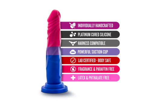 Avant Pride P8 Silicone Dildo Duchess and Daisy Australia  Modern, stylish, and beautiful meet Pride by Avant. Enjoy these unique artisanal toys knowing their natural, hand-sculpted forms were crafted with your pleasure in mind.  Whatever sizes, shapes, curves, or textures you desire, youre sure to find your match. Avant P8 features a straight shaft with a tapered head for easy insertion, plus realistic detail for a more lifelike feel. 