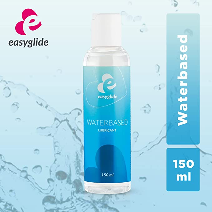 BUY EasyGlide | Water Based Lubricant - 150ml Australia Duchess and Daisy  EasyGlide is a high quality, water-based lubricant produced by a certified German manufacturer. The special, non-fat composition is easily removed with water and does not leave any marks, even during passionate moments. With a consistency that feels pleasant on the skin, is not sticky, as well as excellent lubricating properties and an optimal amount, EasyGlide is ideal for fulfilling and carefree sex.