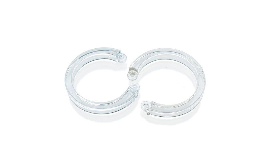 CB-X Cockcage U Ring 2 Pc L/XL Clear