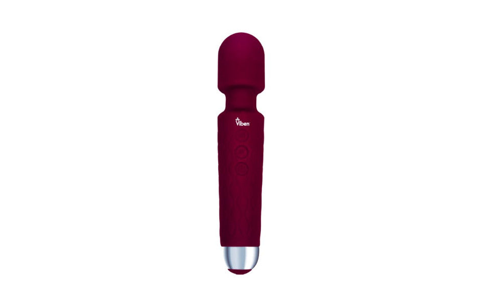 Viben | Tempest Rechargeable Wand Massager Ruby