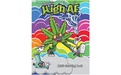 Wood Rocket | High AF Colouring Book