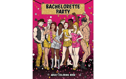 Wood Rocket | Bachelorette Party Colouring Book