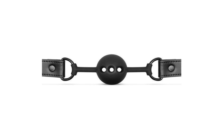 Bedroom Fantasies | Breathable Silicone Ball Gag Black