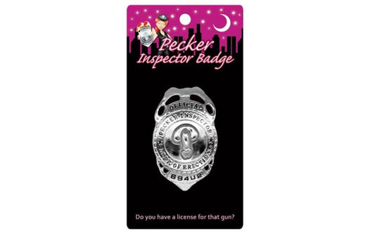 Khepher Games Costume Pecker Inspector Badge 825156102565 Australia Duchess and Daisy