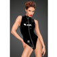 Noir | PVC Body Suit with 3 Way Zipper