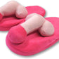 Ozze Creations Pecker Penis Slippers/ Dicky Slippers/ Novelty Adult Slippers Australia Pecker Penis Slippers/ Dicky Slippers/ Novelty Adult Slippers Slip into something more comfortable... like your new pair of pink pecker slippers. Padded rubber sole for grip and durability.  Features:  1 x Pair Pecker Slippers SKU	SLIP-02 Colour	Pink UPC	623849031372 Case Count	1 Brand	Novelty Product Type	Adult Toys Material	Cotton, Polyester Gender	Couples, Female, Male Weight	0.35kgs