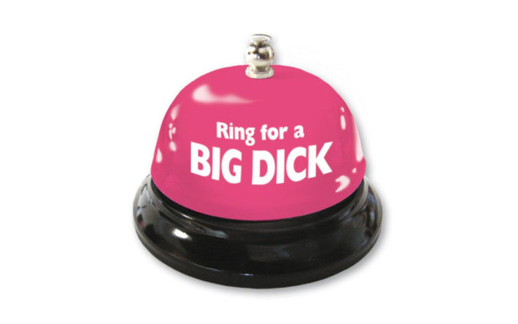 Novelty | "Ring For A Big Dick" Table Bell Adult Humor Bell Chime for beer Australia