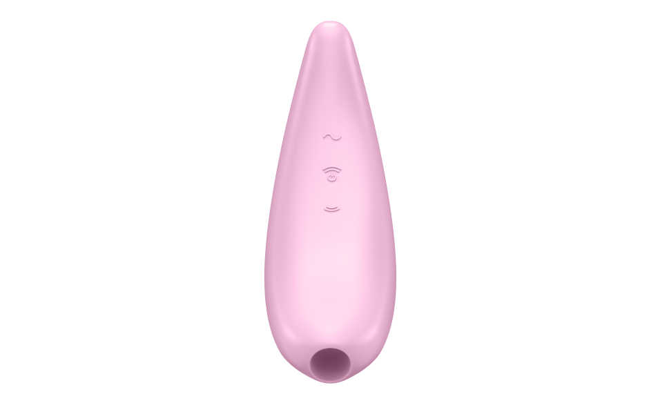 SHOP Satisfyer | Curvy 3+ Air Pulse Vibrator Australia The CURVY3+ brings the perfect balance of air-pulse stimulation and intense vibrations in an elegant shape to treat your most intimate areas. The small contoured head is made of smooth silicone and powerfully targets the clitoris with our patented Air-Pulse pressure waves. With independently controlled motors you can then seamlessly shift between pressure waves and tingling vibrations.