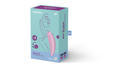 SHOP Satisfyer | Curvy 3+ Air Pulse Vibrator Australia The CURVY3+ brings the perfect balance of air-pulse stimulation and intense vibrations in an elegant shape to treat your most intimate areas. The small contoured head is made of smooth silicone and powerfully targets the clitoris with our patented Air-Pulse pressure waves. With independently controlled motors you can then seamlessly shift between pressure waves and tingling vibrations.