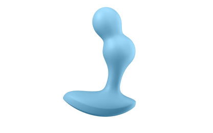 Satisfyer | Deep Diver Vibrating Connect App Enabled Anal Plug - Blue 4006802 The Deep Diver is a Satisfyer app compatible vibrating anal plug with an innovative design that unites the elements of an anal bead with the shape of a plug.