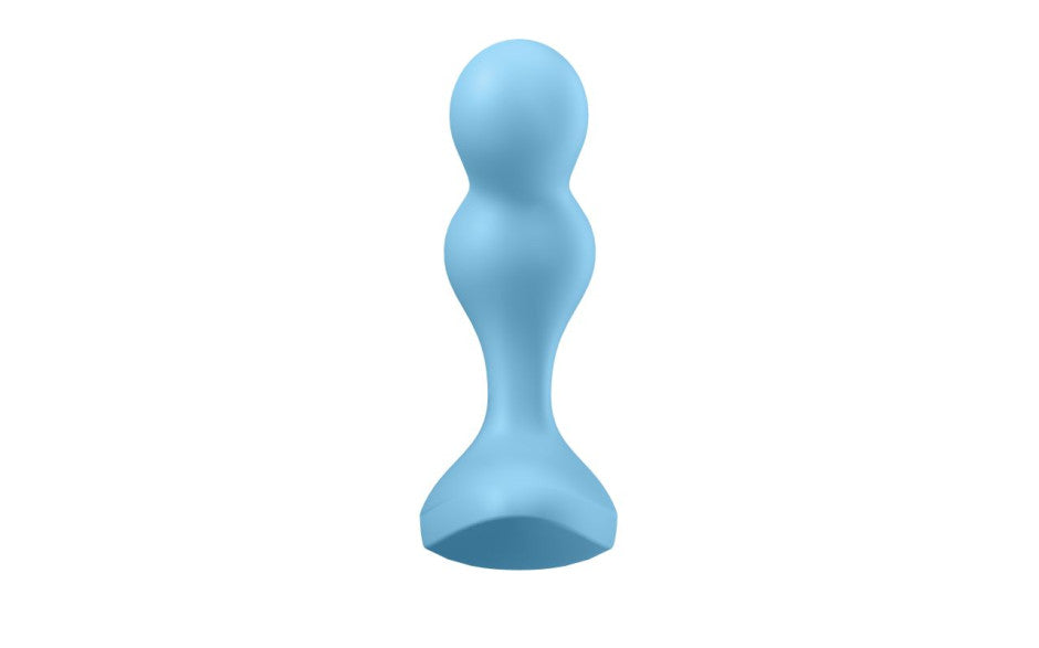 Satisfyer | Deep Diver Vibrating Connect App Enabled Anal Plug - Blue 4006802 The Deep Diver is a Satisfyer app compatible vibrating anal plug with an innovative design that unites the elements of an anal bead with the shape of a plug.