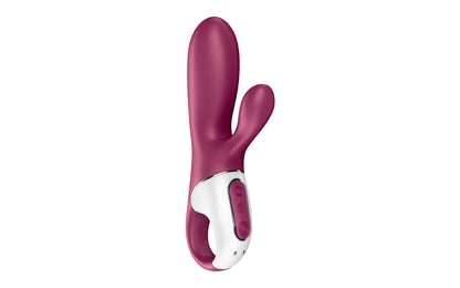 Satisfyer | Hot Bunny Connect App Enabled Warming Vibrator 4001678 Hot Bunny Connect App is a heating vibrator with heat function up to 40 degrees C or 104 degrees F that allows for a realistic body-warmth feeling.