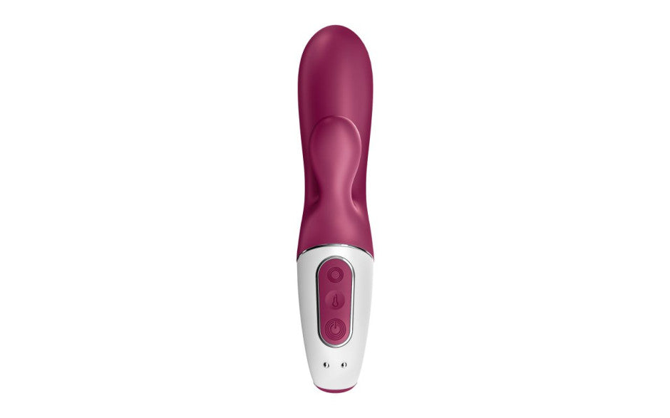 Satisfyer | Hot Bunny Connect App Enabled Warming Vibrator 4001678 Hot Bunny Connect App is a heating vibrator with heat function up to 40 degrees C or 104 degrees F that allows for a realistic body-warmth feeling.