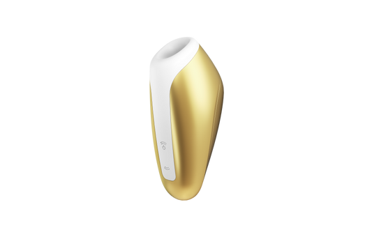 Satisfyer | Love Breeze - Yellow Come ride the sexual wellness wave with Love breeze.  Gone are the days of straining away to reach your orgasmic pleasure goals. Let this uniquely and ergonomically shaped pleasure key sit perfectly in the palm of your hand as you surf through the Air Pulse technology and added vibration options. 