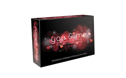 Creative Conceptions | You and Me Game adult board game couples idea rainy day  A beautifully presented game that really is all about you two! But will it be you or me who enjoys the undivided attentions of their partner? Only the dice can decide! If you are the lucky partner chosen you can then choose just how you want your treat to be but remember, with hotter actions gaining your partner more points they may 