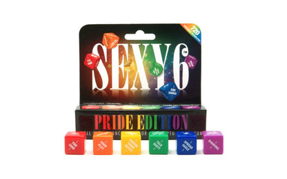 Creative C | Sexy 6 Pride Edition - Couples Play - Erotic Dice Game