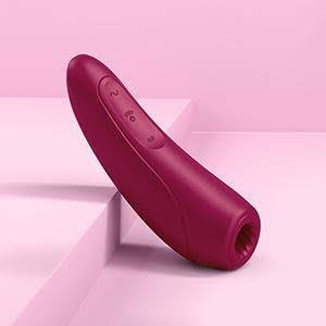 Satisfyer | Curvy1+ Rose Red Air Pulse - App Enabled