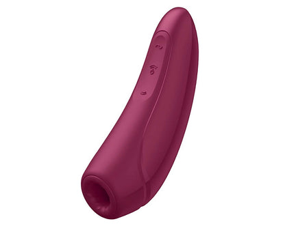 Satisfyer | Curvy1+ Rose Red Air Pulse - App Enabled