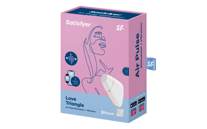 Satisfyer | Love Triangle App Enabled - White