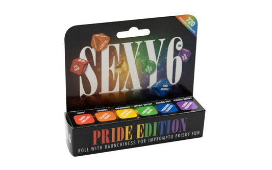 Creative C | Sexy 6 Pride Edition - Couples Play - Erotic Dice Game