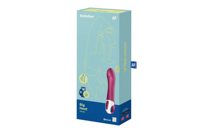 Satisfyer | Big Heat Warming G-Spot Vibrator Duchess and Daisy Australia 4001623 With its deep silicone shaft, the Big Heat is truly a thrill. 