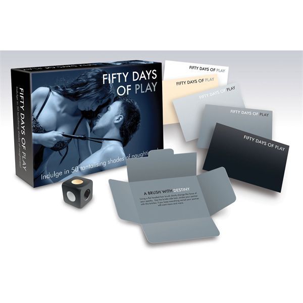 Easing you into a tantalizing dark playground full of your wildest fantasies. Fifty Days of Play has 50 secret envelopes, Introducing you to the world of bondage, kink and submission. Progress through 5 levels of play, ranging from intimate moments together, through stimulating scenarios, to erotic surprises. 50 Envelopes ranging through 5 shades of naughtiness. 50 Days of Play - Couple Play - Sex Game Creative Conceptions Australia