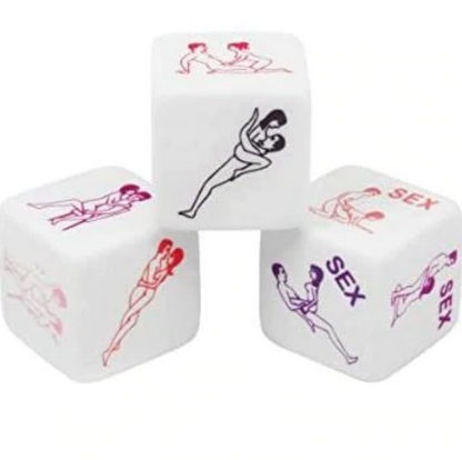 Match three colors to get lucky! Take turns rolling the dice and act out each foreplay action on the first two dice. If all three colors match, you win!  When you win, you also get to act out the third “SEX” die after the foreplay dice.  The roller interprets how each die illustration is acted out.SHOP Khepher Lucky Sex Dice Game - Couples Play Kheper Games Adult Sex Games Australia