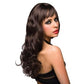 Our Range of Fully adjustable wigs are Made of human-like, high-quality, synthetic materials and can be washed, brushed then styled.  This little number has below the shoulder wavy curls in an classic brown with a fresh cut fringe. Now i know you have always wanted to try a stylish black bob or some long boho waves so you sultry little minx go for it!.