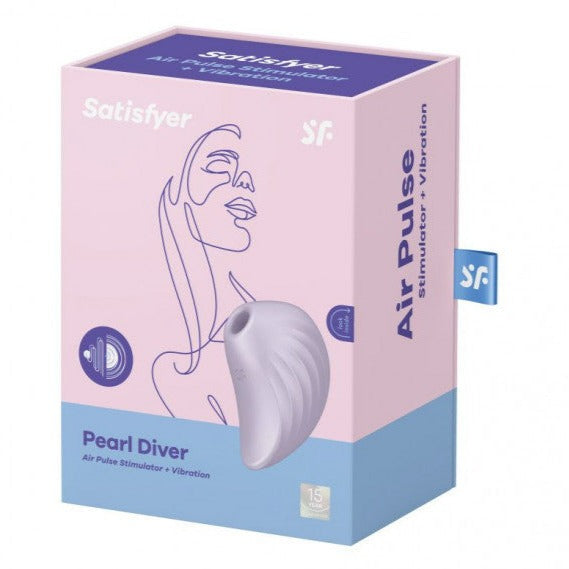 Luxe Pearlescent finish with a function like no other, the Pearl Diver is the prettiest innovation of double Air Pulse Vibrators. With two independently controlled motors, use the Pearl Diver to explore 11 different pressure wave intensities as well as 12 vibration settings, totaling 132 different pleasurable combinations. Afterpay, Best Price GUARANTEE