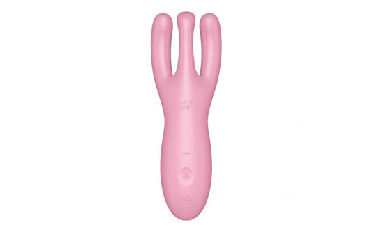 Satisfyer Threesome 4 Lay On Vibrator Pink or Blue - App Enabled