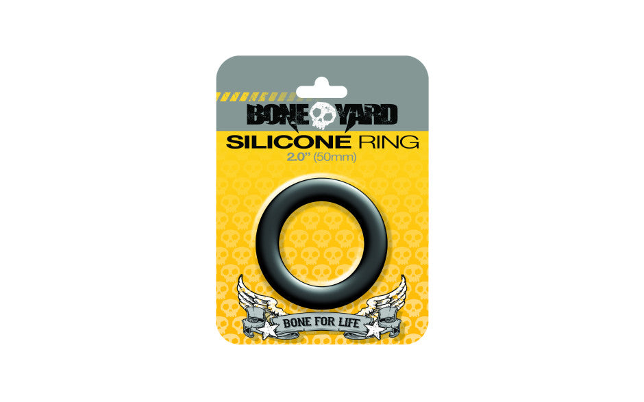 Boneyard | Silicone Ring 50mm Black BY0150