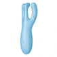 Satisfyer Threesome 4 Lay On Vibrator Blue or Pink - App Enabled