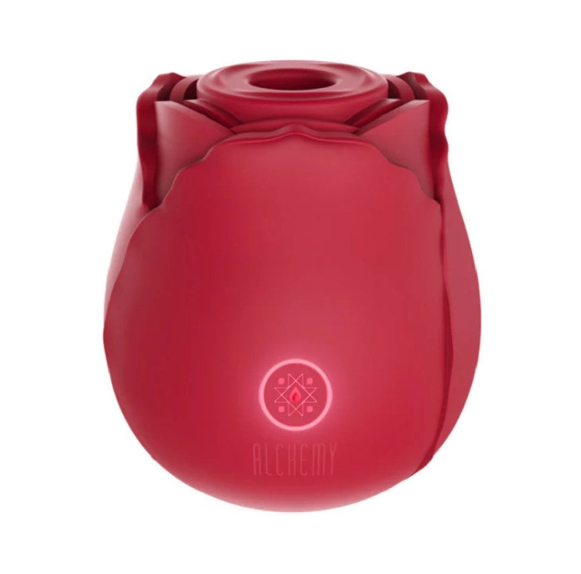 Alchemy | Luxury Rosebud Air Pulse Massager Duchess and Daisy Australia The Alchemy Rosebud Luxury Air Pulse Massager is a Tik-Tok sensation turned iconic friend-with-benefits. It is beloved by many quivering users around the globe and for good reason. Featuring a soft, luxurious silicone body that nestles perfectly in the palm of your hand, 10 powerful air-pulse functions, 