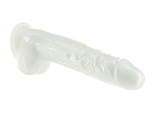 Pearl Addiction 8.5inch pearlescent shimmer dildo with suction cap pearl harness adaptableAddiction | Pearly White Shimmer Dildo with Bullet Vibe - 8.5 Inch Duchess and Daisy Australia A Pearl is a Lustrous, Shimmering Gem that symbolizes all things precious and beautiful. Shine, reflect and glisten with a this gorgeous Dildo and its pearlescent finish. The smooth finish will provide a delightfully sensual experience that will take your orgasms to a new level. 