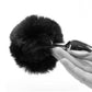 Tailz | Black Bunny Mask and Fluffy Tail Plug Set