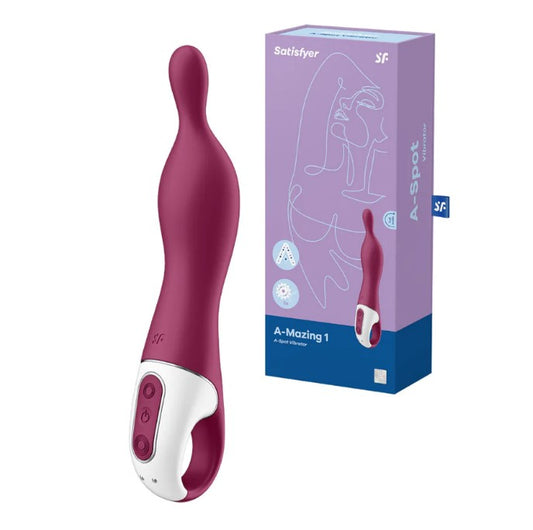 Satisfyer | A-Mazing 1 A-Spot Vibrator - Berry