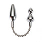 X-MEN Silver Bullet Double Metal Plug Anal/Vaginal Plug with Chain $33.99AUD Pleasure yourself simultaneously at once with this Shiny Silver Anal and Vaginal Plug. Premium metal plugs with interconnecting chain. Domed design with varying ribs and widths to create a sensation like no other. 