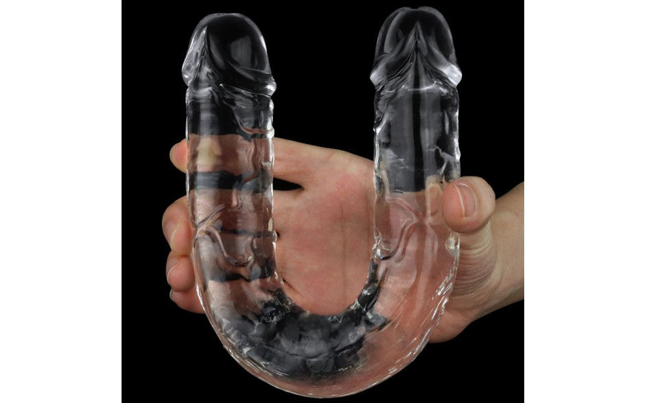 $39.95AUDLove Toy | Clear Double Dildo 12in LA sight for the most erotic of fantasies the shameless clear series will help you discover new levels of pleasure!