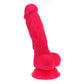 XMEN Realistic Dildo Veined Shaft with Balls 6.5Inch Beginner $39.95AUD | Pink. Whether you're new to dildos and dongs or a seasoned toy user who prefers a smaller toy, the X-Men® 6.5" Realistic Silicone Dildo is sure to please. This beginner-friendly dildo is sculpted from body-safe liquid silicone and has a phallic head that's great for G-spot or P-spot stimulation.