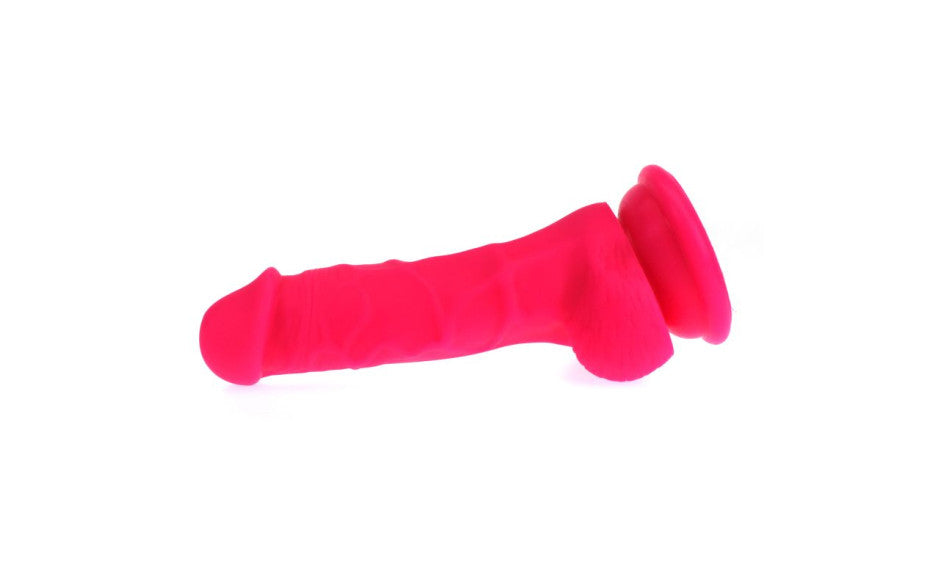 XMEN Realistic Dildo Veined Shaft with Balls 6.5Inch Beginner $39.95AUD | Pink. Whether you're new to dildos and dongs or a seasoned toy user who prefers a smaller toy, the X-Men® 6.5" Realistic Silicone Dildo is sure to please. This beginner-friendly dildo is sculpted from body-safe liquid silicone and has a phallic head that's great for G-spot or P-spot stimulation.