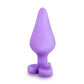 Blush Novelties Play with Me, Naughty Candy Heart Fuck Me Purple Smooth Satin Finish Heart Shaped Bottom Anal Butt Plug - Platinum Silicone - Sex Toy for Men and Women. The Blush Naughty Candy Hearts are adorable heart-shaped butt plugs that are the perfect gift for yourself or your lighthearted lover. Same Day Ship