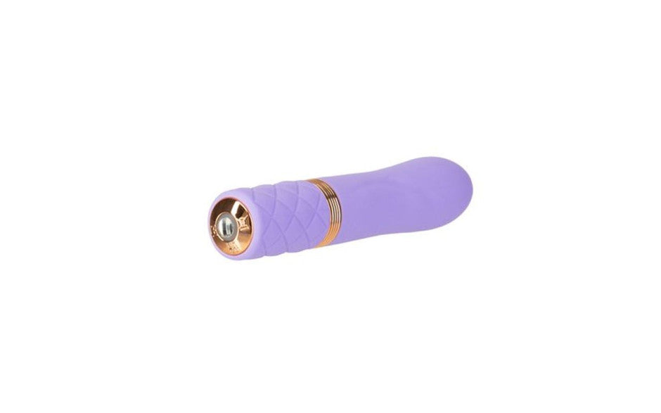 Pillow Talk Special Edition | Flirty Mini Massager $84.95AUD Vibrator. This luxurious mini massager from Pillow Talk is getting a makeover with a beautiful lilac hue and rose gold accenting. Added bonuses to the popular toy now include a fun foreplay card game as well as a silky satin blindfold 