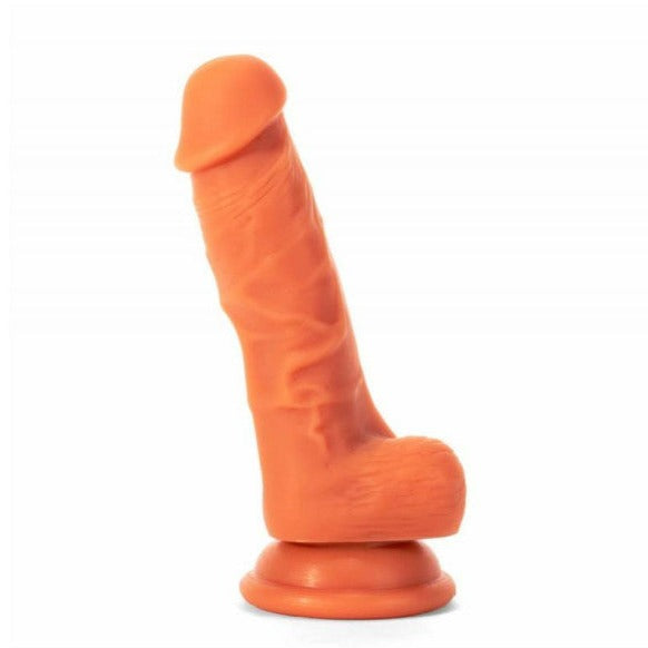 XMEN Realistic Dildo Veined Shaft with Balls 6.5Inch Beginner $39.95AUD | Flesh. Whether you're new to dildos and dongs or a seasoned toy user who prefers a smaller toy, the X-Men® 6.5" Realistic Silicone Dildo is sure to please. This beginner-friendly dildo is sculpted from body-safe liquid silicone and has a phallic head that's great for G-spot or P-spot stimulation.