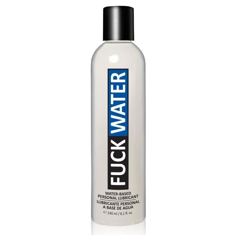 Fuck Water 8oz Hybrid Cream Lubricant Duchess and Daisy Australia. When spit and courage are not enough Made with food grade preservatives and free of paraben and glycerin, Fuck Water is one of the safest lubricants on the market. The thick white colored water based formula stays where you put it and is easy to clean up. You will probably buy it first for the name, then you'll buy it again because you liked it. Made of only premium ingredients, FuckWater is the perfect wingman. 