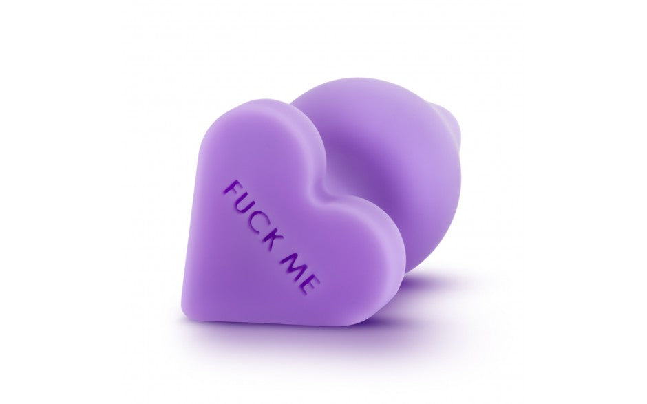 Play With Me | Naughtier Candy Heart Anal Plug - Ride Me